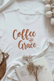 Coffee and Grace Graphic T-Shirt