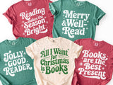 Vintage Book Club Christmas Shirt Bundle