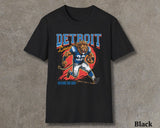 Detroit Baseball Fan Retro Style Shirt