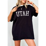 Utah Vintage Graphic Oversized Tee