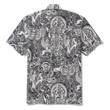 Men's Hawaiian Shirt Short Sleeve Button-down 100% Cotton Aloha Ancient Egyptian Mythology
