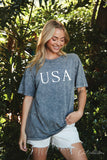 USA Oversized Graphic Top Unisex T-shirt, Sweatshirt, Hoodie, Long Sleeve Tee