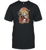 Castlevania Dracula Stained Glass Pin Shirt