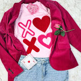 Xoxo Fluffy Valentine's Day Tee Unisex T-shirt, Sweatshirt, Hoodie, Long Sleeve Tee