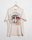 Comfortably Numb Off White Thrifted Graphic Tee