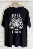 Easy Tiger Oversize Graphic Tshirts