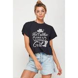 Southern Girl Graphic Crop Top