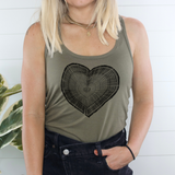 Trunk Heart Ladies Tank Top 032