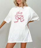 Bow T Shirt, Preppy, Soft Girl, Coquette, North Carolina