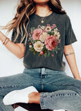 Boho Wildflowers Cottagecore Floral T-Shirt Unisex T-shirt, Sweatshirt, Hoodie, Long Sleeve Tee