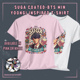 Bts Suga Yoongi T-Shirt - Sweet K-Pop Merch, Army Gift