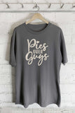 Pies Over Guys-Oversized Tee