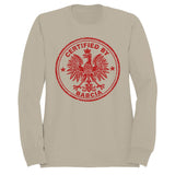 Certified By Babcia Polish Stamp Women's Sweatshirt