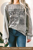 Motorcycle Speedway Riders Club Mineral Terry Sweatshirts