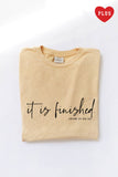 It Is Finished Plus Mineral Graphic Top