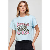 Let Go Girls Vintage Graphic Crop Top