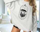 Moon Magic Mushroom - Cottagecore Nature Sweatshirt Unisex T-shirt, Sweatshirt, Hoodie, Long Sleeve Tee