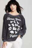 2146 - Choose Your Fighter Sweatshirt
