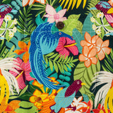 Birds of paradise  By Jasmine Blooms Designs 100% Cotton Men's Short Sleeve Camp Collar Shirt Yellow Aloha Hawaiian Birds Of Paradise By Jasmine Blooms Designs