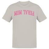 Real Mom Wow Pink Text Men's T-Shirt