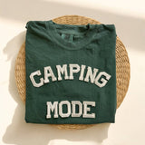 Camping Mode Comfort Colors Short Sleeve Shirt, Camping Gift