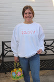 Easter Things Embroidered Sweater