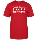 Camille Vasquez For President T Shirts