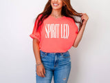 New Spirit Led Comfort Colors C Spring Graphic Tee