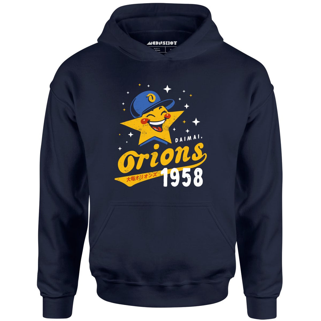Daimai Orions - Vintage Defunct Baseball Teams - Unisex Hoodie