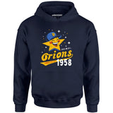 Daimai Orions - Vintage Defunct Baseball Teams - Unisex Hoodie