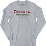 Damiano Mr. Pizza - Los Angeles, CA - Vintage Restaurant - Long Sleeve T-Shirt