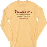 Damiano Mr. Pizza - Los Angeles, CA - Vintage Restaurant - Long Sleeve T-Shirt