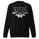 Danzig Logo Skull Jumbo Print Sweatshirt