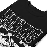 Danzig Logo Skull Jumbo Print Sweatshirt