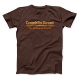 Cramblin Duvet Advertising Men/Unisex T-Shirt