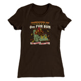 Thanksgiving Day Annual 0Mi Fun Run Funny Thanksgiving Women's T-Shirt