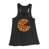 Pizza Slice Couple's Shirt Women's Flowey Racerback Tank Top Style001