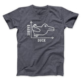 Rabbit Duck Graph Men/Unisex T-Shirt