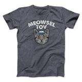 Meowsel Tov Funny Hanukkah Men/Unisex T-Shirt