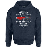 Darnell's Auto Wrecking - Do it Yourself Garage - Unisex Hoodie
