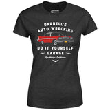 Darnell's Auto Wrecking - Do it Yourself Garage - Women's T-Shirt