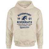 Davenport River Rats - Iowa - Vintage Defunct Baseball Teams - Unisex Hoodie