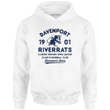 Davenport River Rats - Iowa - Vintage Defunct Baseball Teams - Unisex Hoodie