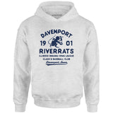 Davenport River Rats - Iowa - Vintage Defunct Baseball Teams - Unisex Hoodie