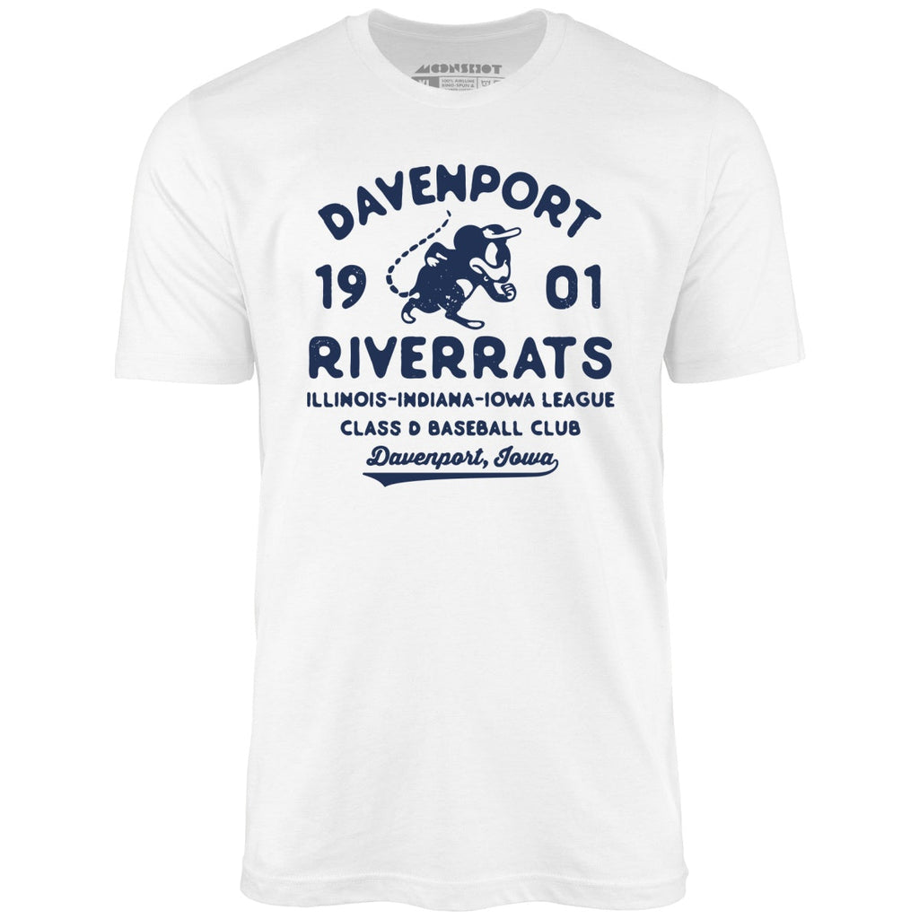 Davenport River Rats - Iowa - Vintage Defunct Baseball Teams - Unisex T-Shirt