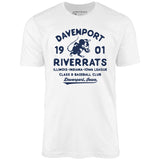 Davenport River Rats - Iowa - Vintage Defunct Baseball Teams - Unisex T-Shirt