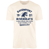 Davenport River Rats - Iowa - Vintage Defunct Baseball Teams - Unisex T-Shirt