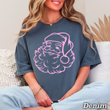 Vintage Santa Christmas 2025 Graphic Tee|Comfort Color Unisex T-shirt, Sweatshirt, Hoodie, Long Sleeve Tee
