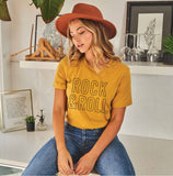 Rock and Roll Graphic T-Shirt Unisex T-shirt, Sweatshirt, Hoodie, Long Sleeve Tee