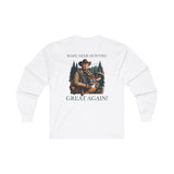 Trump Make Deer Hunting Great Again Long Sleeve T-Shirt